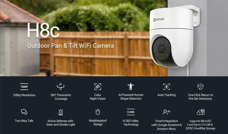 Ezviz H8C 2MP Smart Home Camera