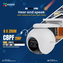 Ezviz C8PF Dual-Lens Pan & Tilt Wi-Fi Camera