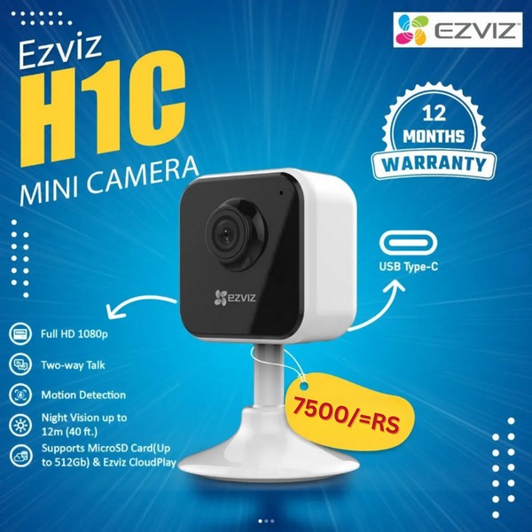 Ezviz H1C Type-C Smart Home Wi-Fi Camera