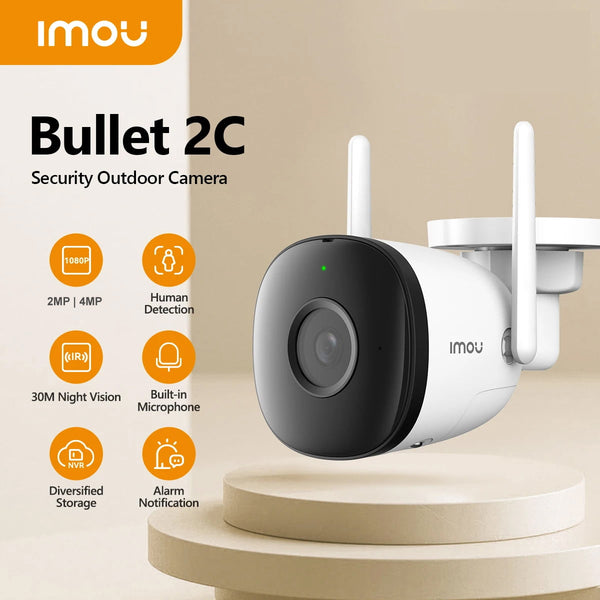 Bullet 2C 4MP Security Outdoor Camera