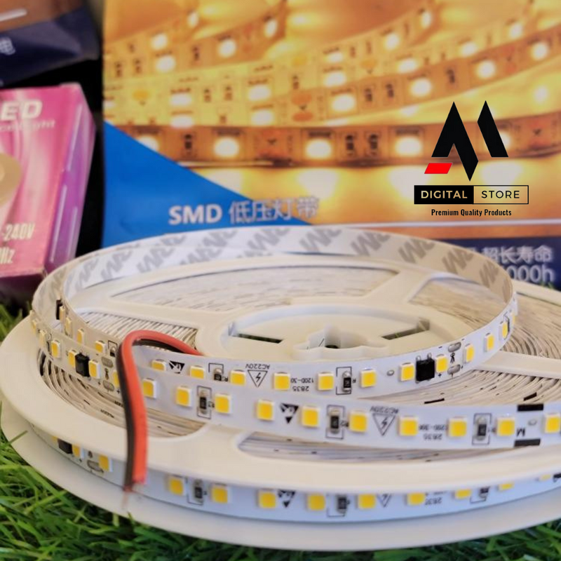 LED Strip Light 10M Roll - Direct Plug-in, 220V