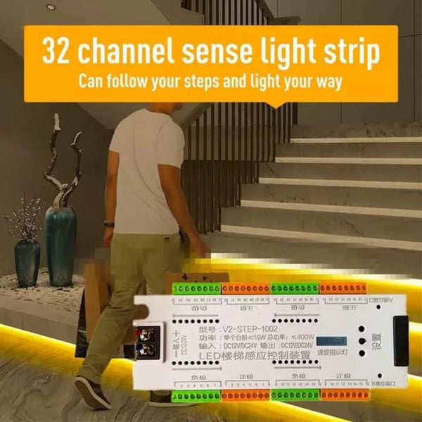 Smart Motion Sensor Stairs Light Controller