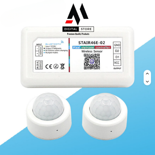 Wireless Blutooth LED Stair Light Pixel Sensor Controller Dual Function