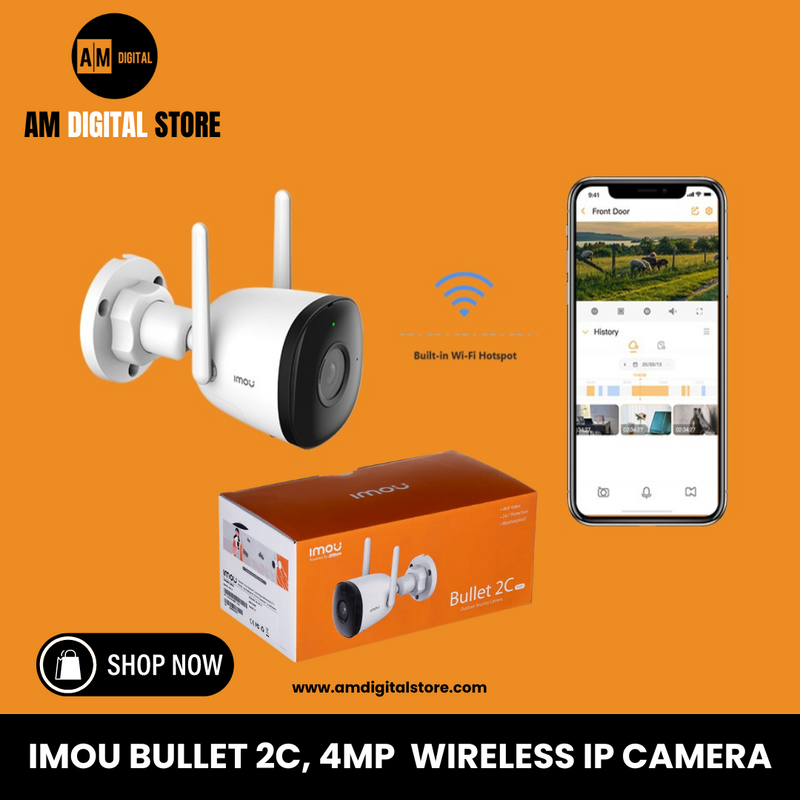 Bullet 2C 4MP Security Outdoor Camera